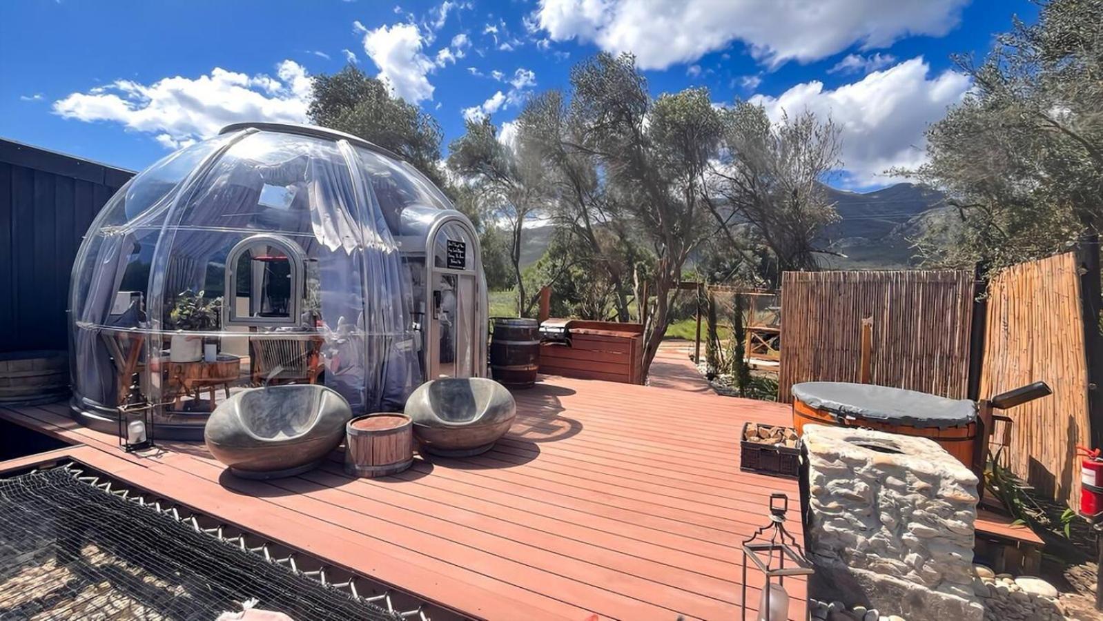 The Vino Dome By Once Upon A Dome Franschhoek Extérieur photo