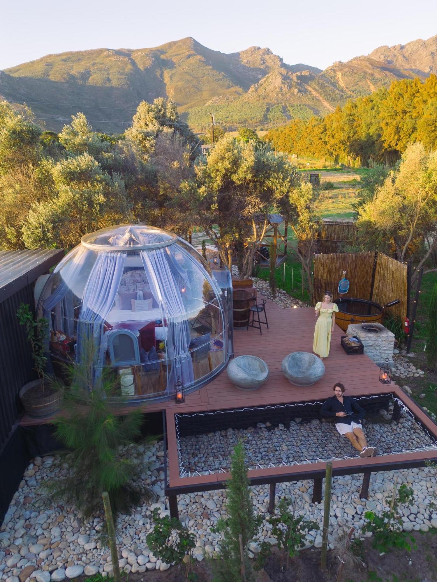 The Vino Dome By Once Upon A Dome Franschhoek Extérieur photo