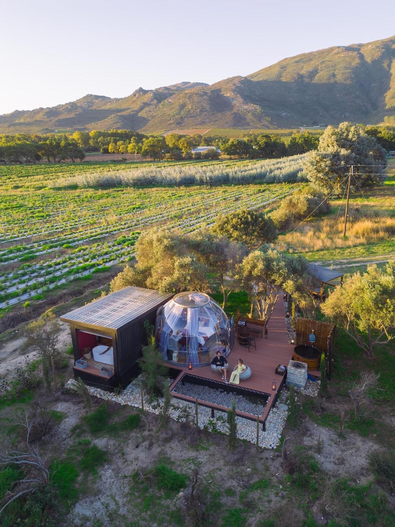 The Vino Dome By Once Upon A Dome Franschhoek Extérieur photo